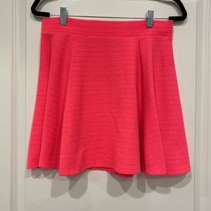 H&M FLARED PINK MINI SKIRT